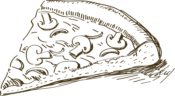 Графическое изображение пиццы