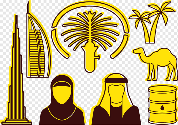 Арабские эмираты вектор