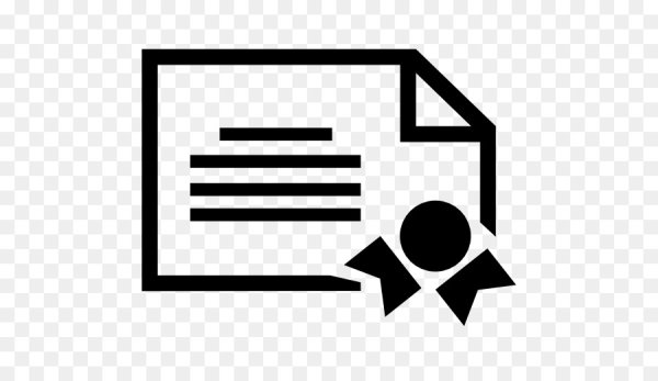 Компьютерная иконка диплома