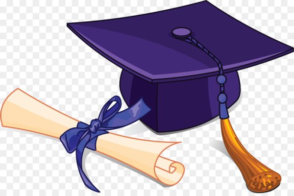 Шляпа выпускников вуза рисунок