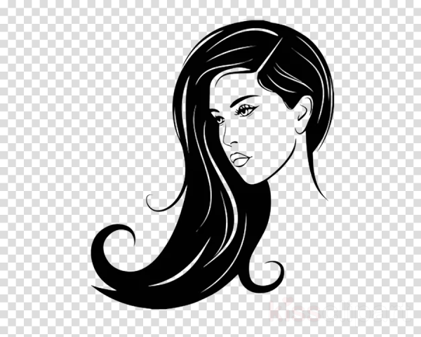 Силуэт прически