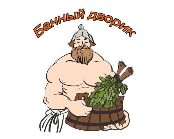 Банщик с вениками карикатура