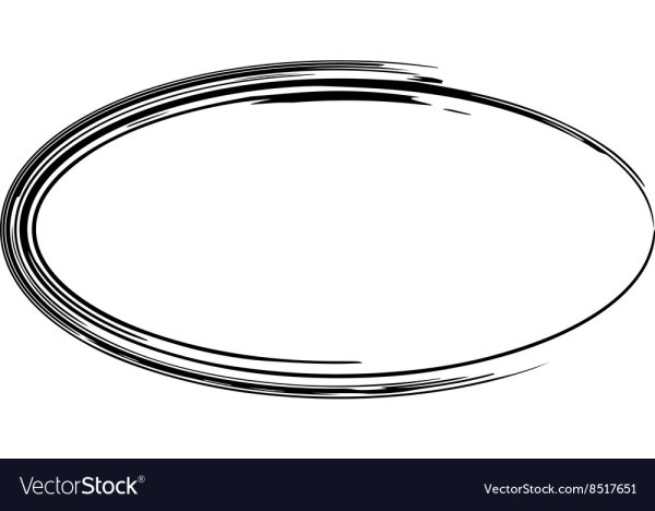 Овальная окантовка