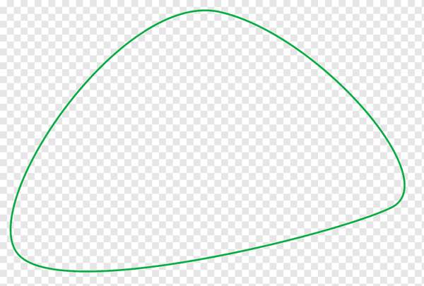 Неровный овал