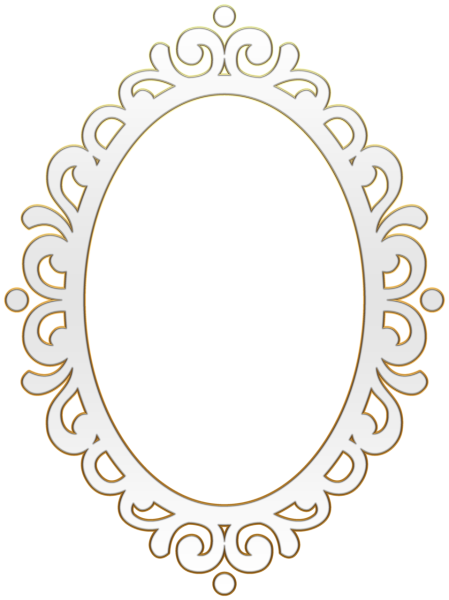 Овальные рамки для скрапбукинга