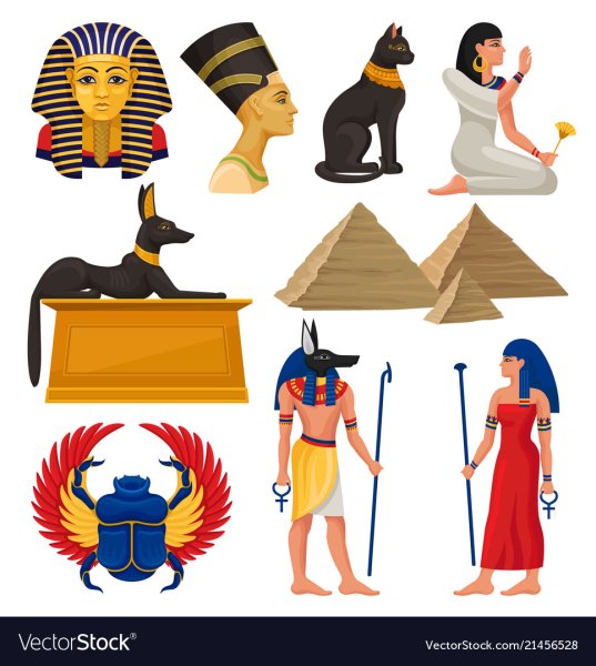 Силуэт сфинкса в Египте