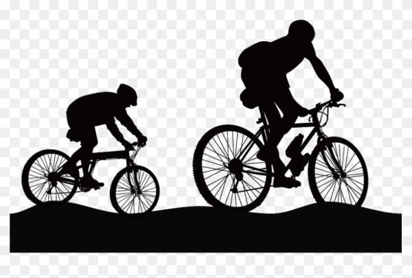 Велоспорт силуэт