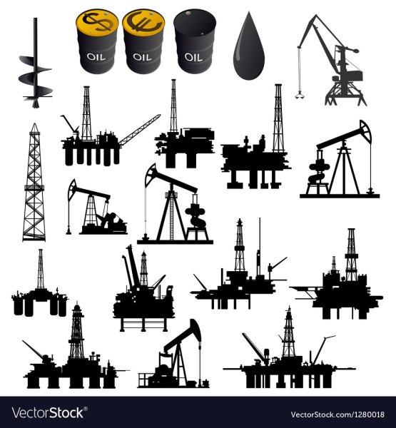 Нефтегазовая отрасль пиктограмма