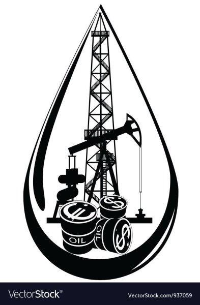 Наклейка нефть