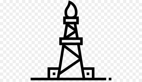 Значок буровой вышки