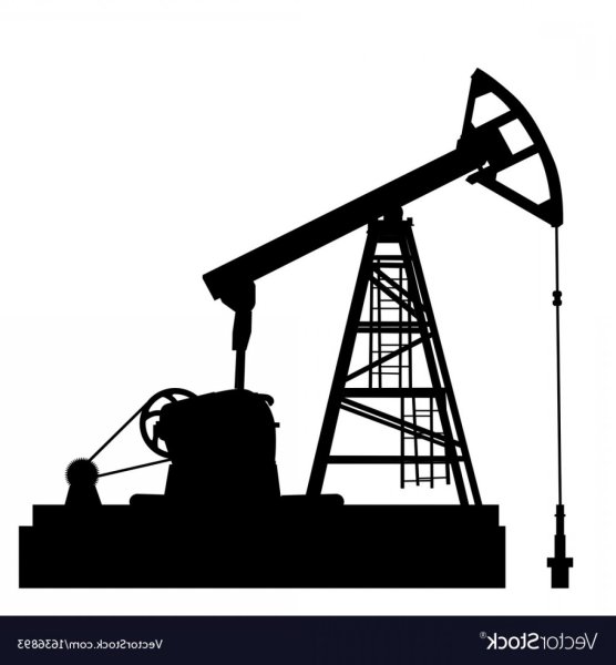 Нефтяная вышка вектор