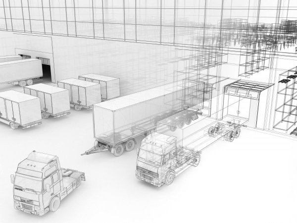 Фон для логистики