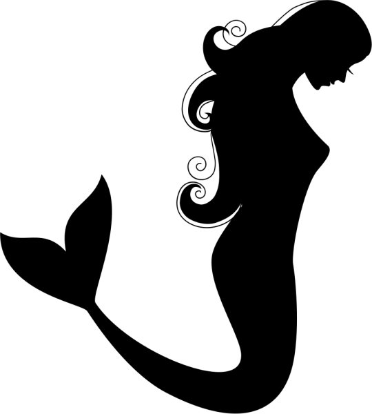 Силуэт девушки для вырезания