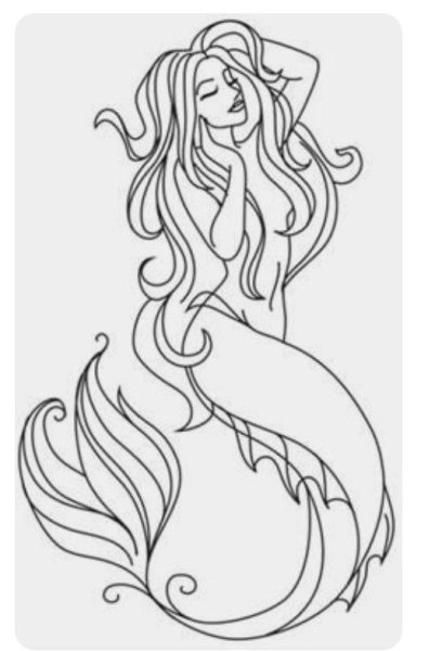 Тату русалки картинки