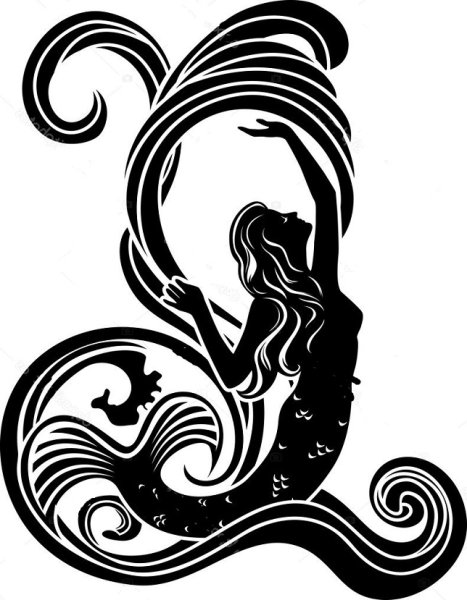 Стилизованная Русалка