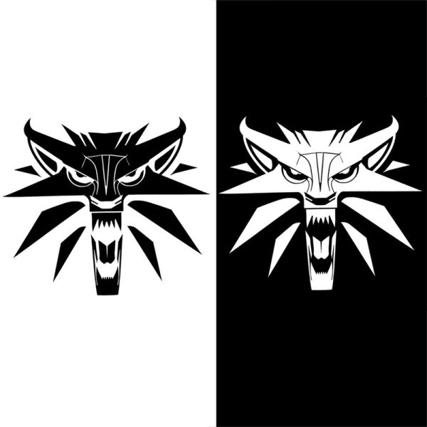 Знак школы волка Ведьмак 3