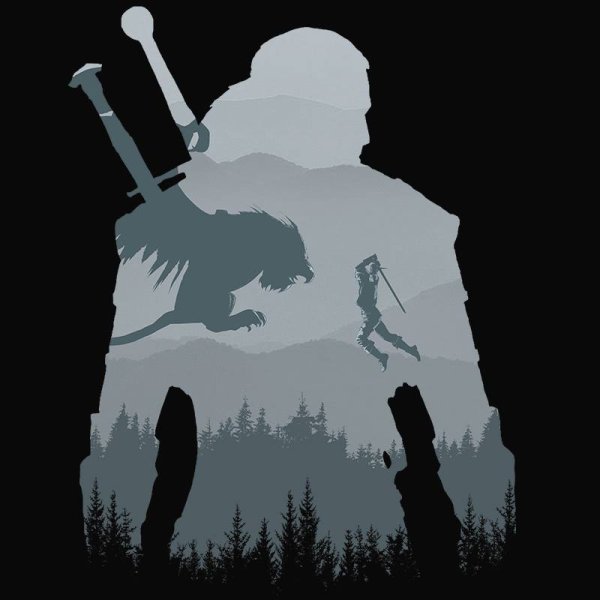 Ведьмак Векторная Графика