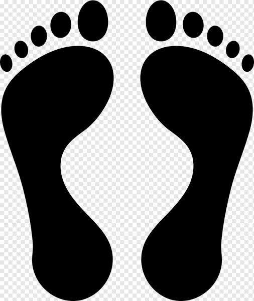 Силуэт стопы