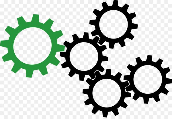 Векторное изображение шестерни