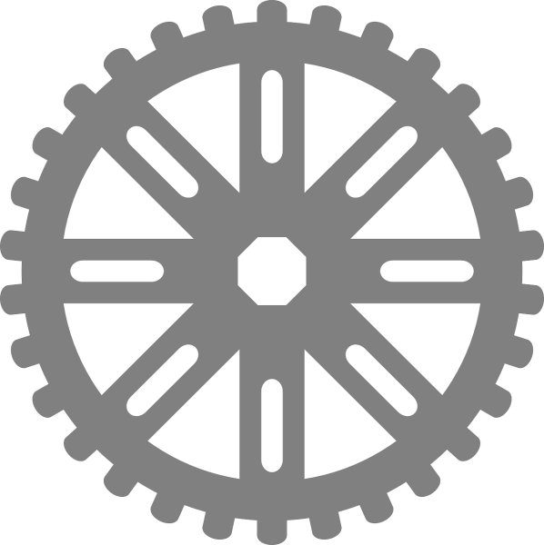 Векторное изображение шестерни