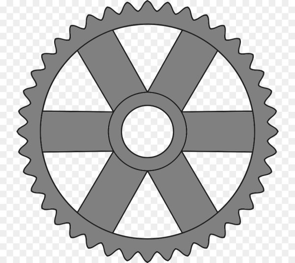 Шестерня нарисованная