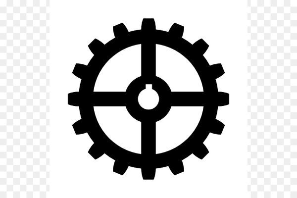 Стилизованная шестеренка