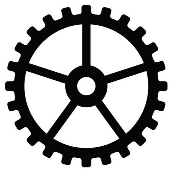 Шестерня силуэт