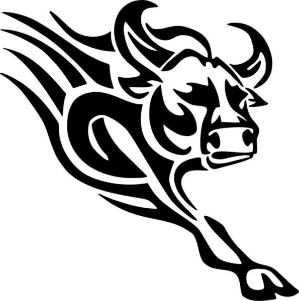 Тату быка эскизы трайбл