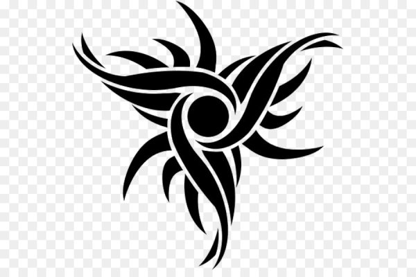 Тату узоры на белом фоне