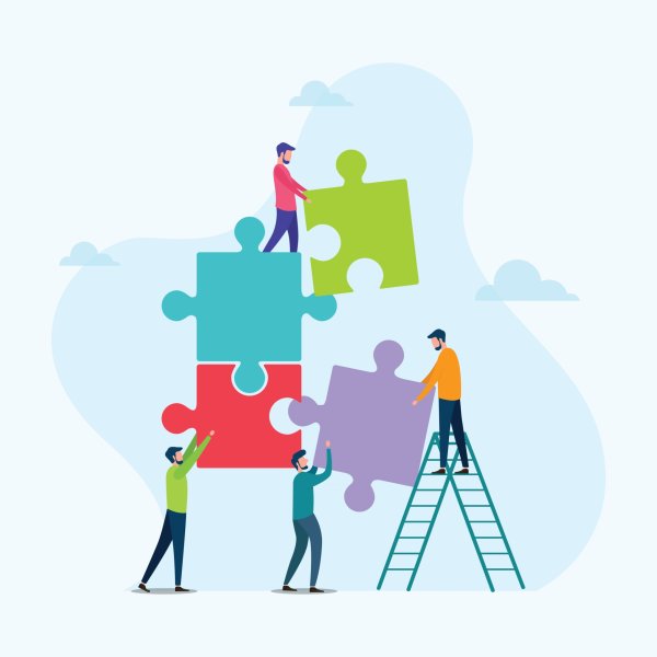 Векторная Графика человечки