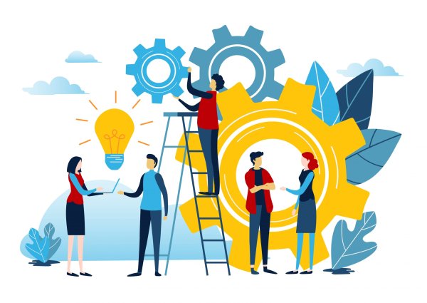 Компания рисунок