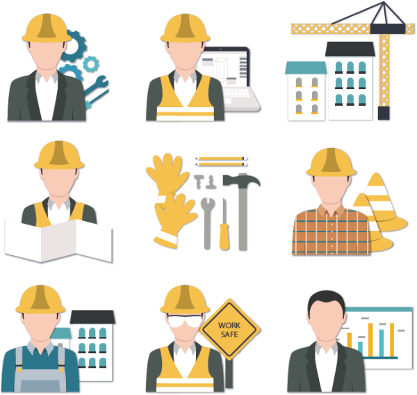 Строительная отрасль иконка