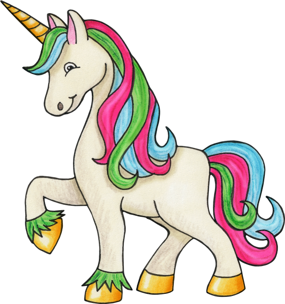 Единорог мультяшный