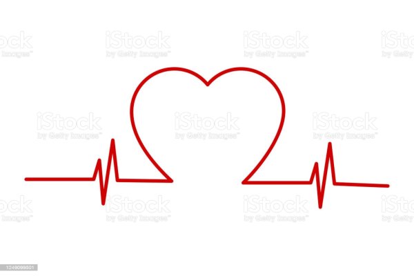 Сердце пульс вектор