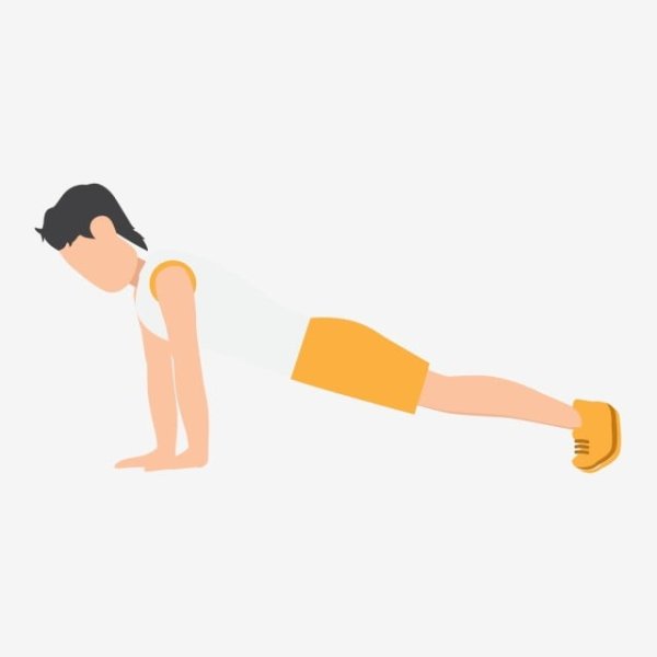 Отжимание человечек