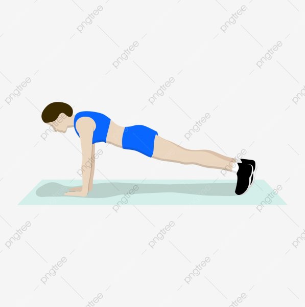 Пиктограмма упор лежа