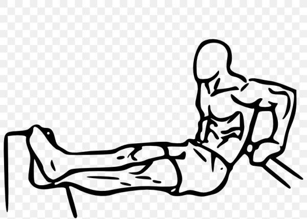 Обратные отжимания