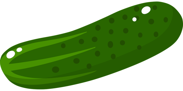 Зеленый огурец