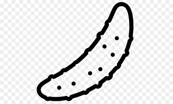 Огурец значок