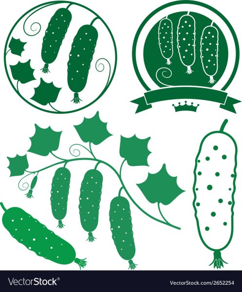 Эмблема огурца