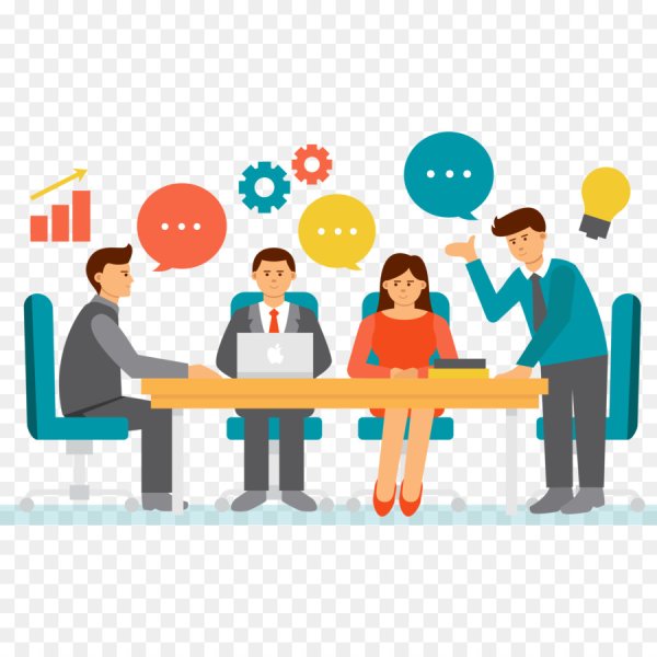 Обсуждение иллюстрация