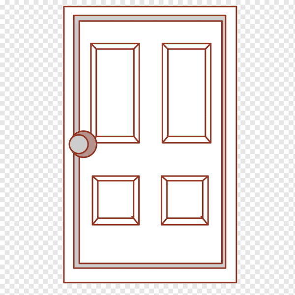 Нарисованная дверь