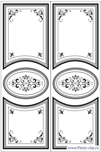 Пескоструйный рисунок на двери двери