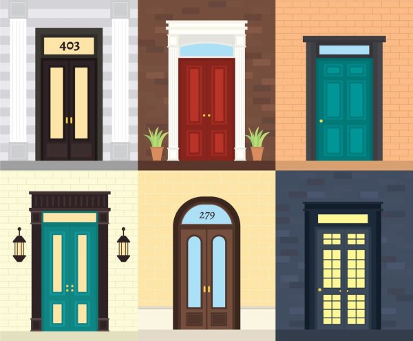 Дверь grafic 2d