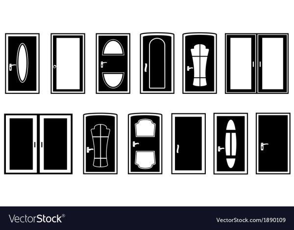 Дверь силуэт входная дверь