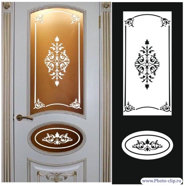 Орнамент на дверь