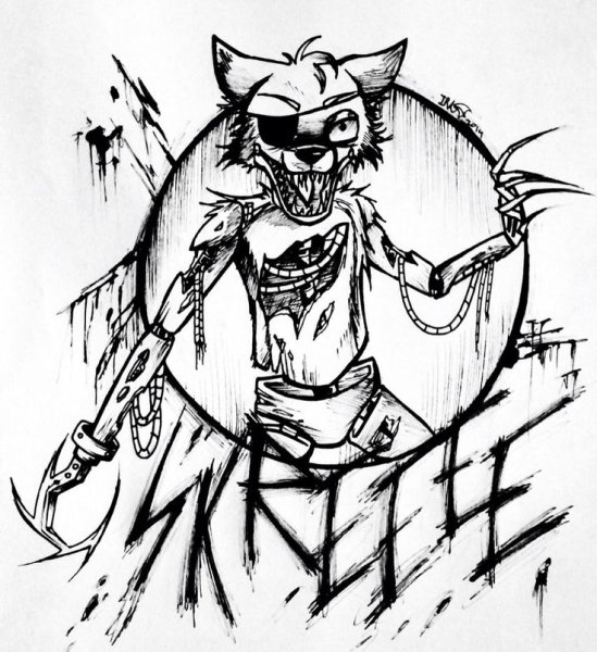 АНИМАТРОНИКИ для срисовки