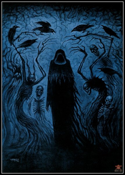 Баба Яга темная колдунья