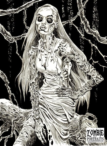 "Старуха в лесу" Рэкхем