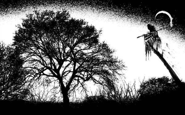 Мрачный силуэт